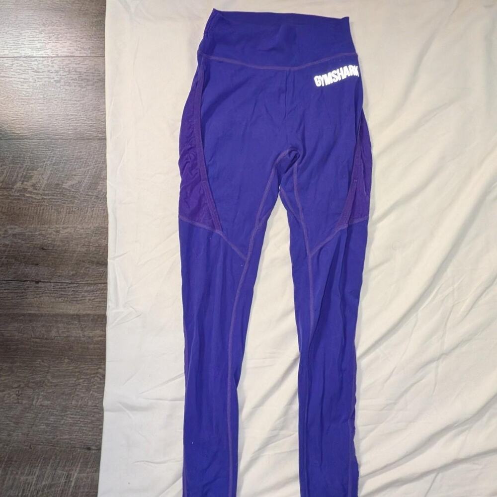 Gymshark purple leggings with darker